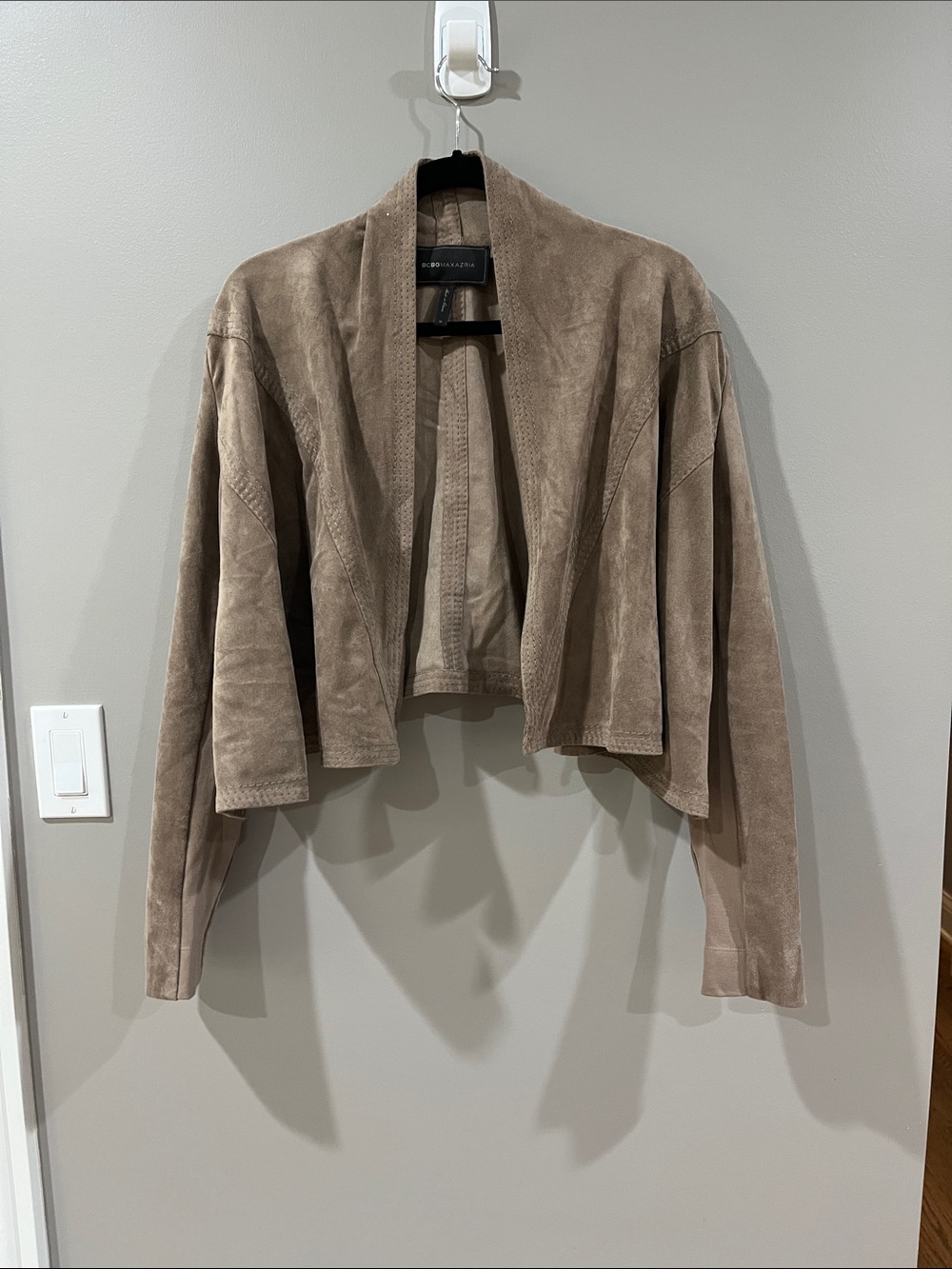 BCBGMaxAzria Jimmie suede jacket